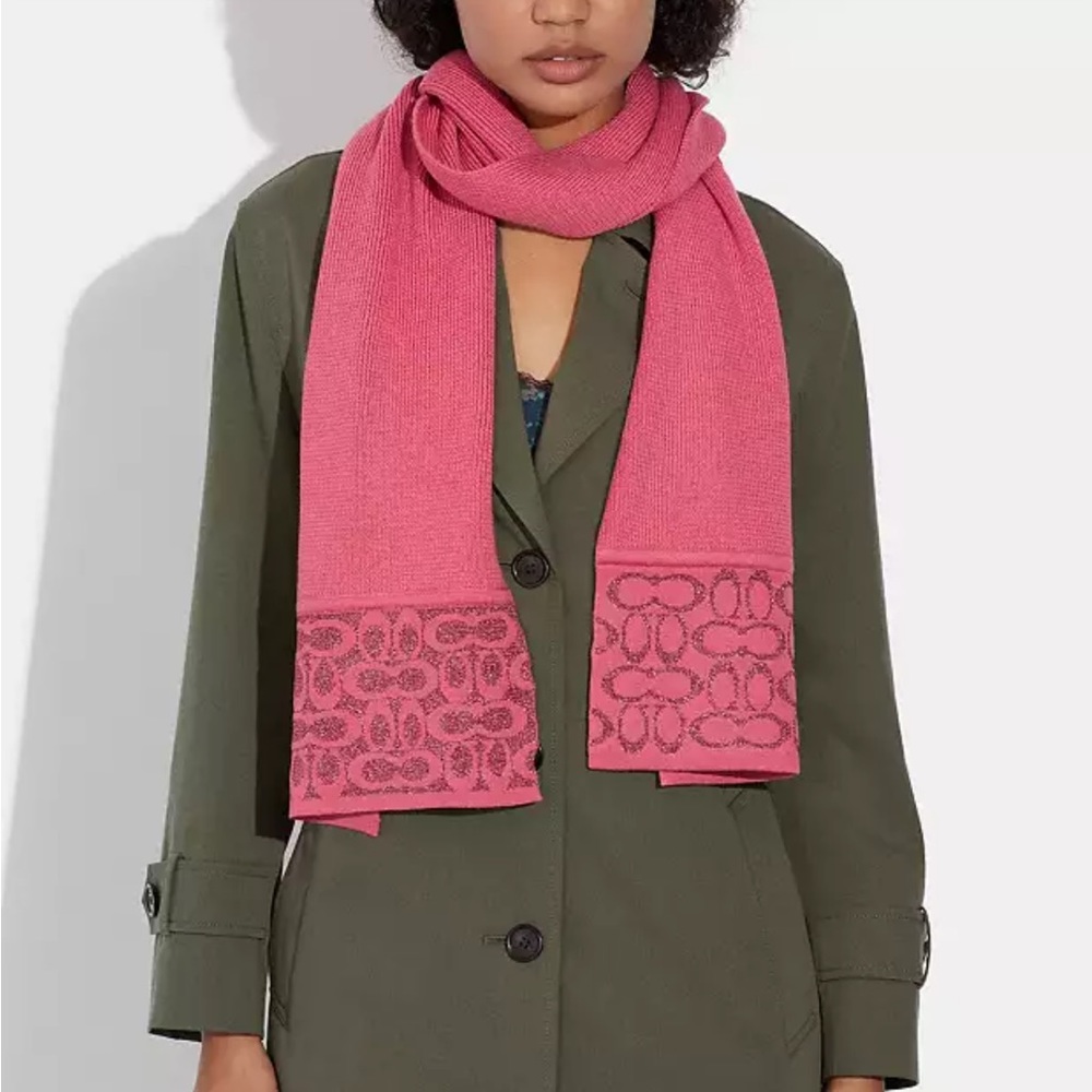 NWT Coach Scarf - Picture 2 of 9